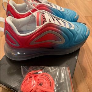 Nike Womens Sneakers Blue and Pink